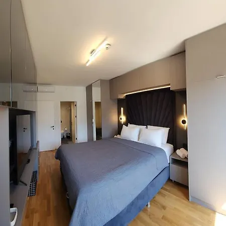 Apartmán Diamond Residences 2bd 2bth 11fl Lux & Free P Skopje