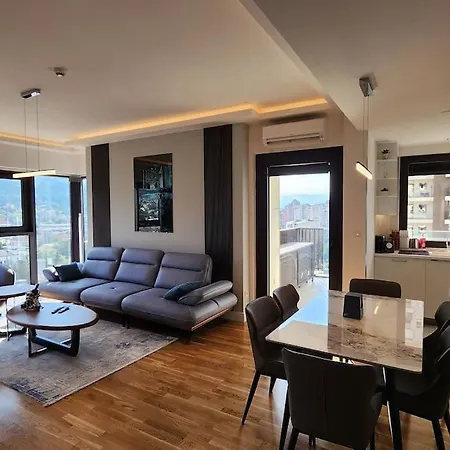 Diamond Residences 2bd 2bth 11fl Lux & Free P Skopje