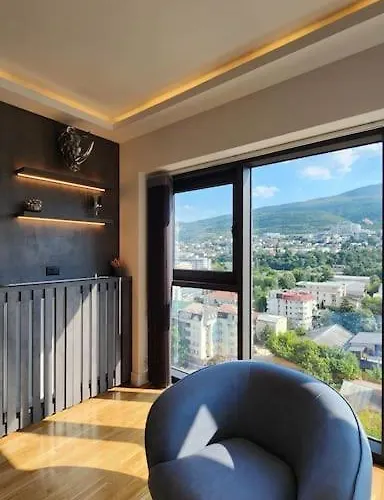 Diamond Residences 2bd 2bth 11fl Lux & Free P * Skopje