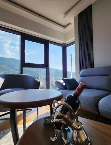 Apartment Diamond Residences 2bd 2bth 11fl Lux & Free P Skopje