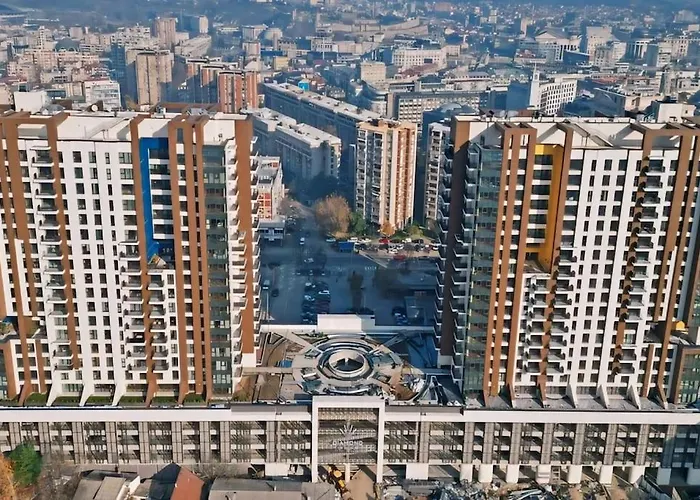 Diamond Residences 2bd 2bth 11fl Lux & Free P * Skopje