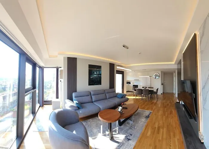 Diamond Residences 2bd 2bth 11fl Lux & Free P * Skopje